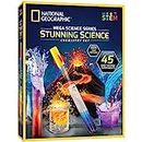 NATIONAL GEOGRAPHIC Stunning Chemistry Set - Mega Science Kit with 45 Easy Experiments- Make a Volcano and Launch a Rocket, STEM Projects for Kids Ages 8-12, Science Toys (Amazon Exclusive)