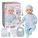Baby Annabell Active Alexander 709924-43cm Doll with Soft Cuddly Body & Realistic Features & Sounds - Clothing & Accessories - Require 3 AAA Batteries (Not Included) - For Kids From 3+ Years