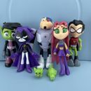 7Pcs Teen Titans Go Robin Cyborg Figure Toys Doll Action Figures Toys Kids Gift