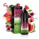 Just Juice Superior E-Liquids Vape Liquid with No Nicotine - Watermelon & Cherry Flavour - 10ml Bottle, 50/50 0mg e-Liquid, Nic Free eliquid with Menthol Flavours