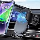 Beeasy Qi 15W Cargador Inalámbrico Coche-Wireless Car Charger Soporte Estable con Rotación 360° con Bloqueo Automático Rápida Salida de Aire para iPhone Samsung Huawei LG y Otros