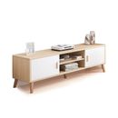 Foret TV Stand Entertainment Unit Storage Open Shelf Home