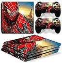 Elton Spider-Man Theme 3M Skin Sticker Cover for PS4 Pro Console and Controllers [Video Game]