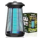 Bug Zapper for Outdoor Indoor, 4200V High Powered Mosquito Zapper, 18W Electric Mosquito Zapper, Waterproof Insect Killer for Garden, Backyard, Patio, House