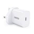 18W USB C Wall Charger Adapter Power Delivery 3.0 Fast Charge Compatible WHITE