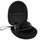 MyGadget Custodia per Cuffie 21 x 18,5 cm - Astuccio Protettivo per Auricolari Over Ear e Accessori - Box universale da Viaggio - Cover in nero