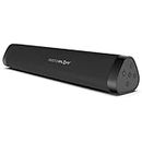 INSTAPLAY Stage 300 Bluetooth Soundbar Speaker, 10W Output/BT5.0/USB/TF CardC Type Fast Charging, Powerful Bass, Works with TV/Computer/Mobile