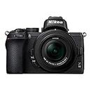 Nikon Z50 Mirroless Camera Body with NIKKOR Z DX 16-50mm f/3.5-6.3 VR & NIKKOR Z DX 50-250mm f/4.5-6.3 VR Lens Optical with 64GB Card and Jealiot Carry Case (Black)