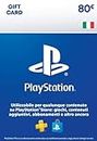 80€ PlayStation Store Gift Card | PSN Account italiano [Codice per email]