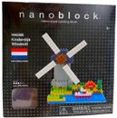 Nanoblock Kinderdijk Windmill Micro Building Blocks 360 Pieces NBH_043 / 14z