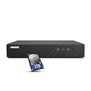ANNKE 6MP PoE NVR with 2TB HDD Pre-Installed, H.265+ 8CH Surveillance Netword Video Recorder Supports Up to 8X 6MP/5MP/4MP/1080P IP Camera, 24/7 Recording, Power Over Ethernet, Easy Remote Access