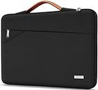 TECOOL 16 Inch Laptop Sleeve Case for 16 Inch MacBook Pro M1 M2 M3 Pro/Max 2019-2023, 16'' Lenovo ThinkBook Ideapad Thinkpad ASUS Vivobook Dell HP Notebook Shockproof Waterproof bag, Black
