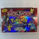 Monopoly Pokémon 2001 edición de coleccionista juego Hasbro - falta 1 motor