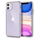 Spigen Ultra Hybrid Back Cover Case for iPhone 11 (TPU + Poly Carbonate | Crystal Clear)