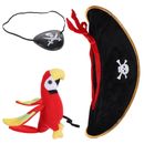  Pirate Accessories for Kids Stuffed Parrot Clothing Kidcore Clothes