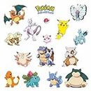 GADGETS WRAP Pokemon Fab Wall Decal for Home or Office Vinyl Wall Sticker (Multicolour), Pack of 1