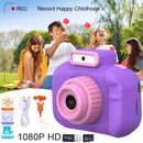 Kids HD Digital Camera Toy Front Rear Dual Camera Xmas Gift w/ 32GB Memory Card