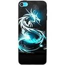 Casotec Dragon Design Hard Back Case Cover for Apple iPod Touch 6th Generation