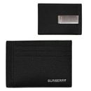 Burberry Bags | Burberry Chase Business Money Clip Wallet Card Case Embossed Logo New | Color: Black | Size: 4.5 X 3