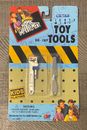 Home Improvement "MIGHTY MINI TOY TOOLS" Die Cast Combo Pipe Wrench & File RARE!