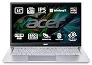 Acer Swift 3 SF314-43-R4QF - Ordenador Portátil 14" FullHD (AMD Ryzen 5 5500U, 8GB RAM, 512GB SSD, AMD Radeon Graphics, Windows 11 Home) Plata - Teclado QWERTY Español