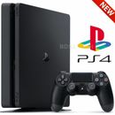 New Sony PlayStation 4 Slim 1TB or 2TB Black Gaming Console - PS4