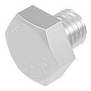 SECCARO Lot de 20 vis à tête hexagonale M10 x 12 mm, en acier inoxydable V2A VA A2, DIN 933 / ISO 4017, à six pans extérieurs