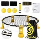 Blinngoball 3 Balls Spike Games Set with Carrying Bag and Strip Light (ONLY for Pro Kit)- Spike Set Playing Roundnet Game for Outdoor Indoor Lawn Beach Backyard and Park