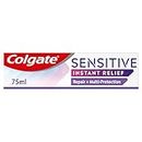 Colgate Sensitive Instant Relief Repair + Multi-Protection Toothpaste, Fluoride Toothpaste, Instant Sensitivity Relief, Cavity Protection + Gum Health, Repairs Sensitive Areas of Teeth