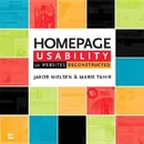 Homepage Usability: 50 Websites Deconstructed - Paperback - ACCEPTABLE