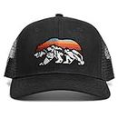 Pnkvnlo Trucker Hat for Men and Women - Outdoors Snapback Hats for Hiking, Climbing, Fishing, Outdoor Adventure - Bear Mountain