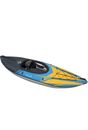 Aquaglide Noyo 90 Inflatable Kayak - 1 Person Touring Kayak with Cover