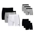 3er Pack Adidas Herren Unterhose Boxer Brief Active Flex Cotton 3-Stripes