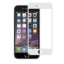 Stuffcool Mighty 3D Curved Full Screen Tempered Glass Screen Protector for Apple iPhone 6 / 6s - White (Case Friendly & Edge to Edge)