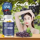 Grape Seeds Extract Capsules 20,000mg - Heart Health Supplements, Boost Immunity