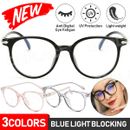 Blue Light Blocking Glasses Women/Men Retro Anti Eyestrain Computer Game Eyewear