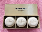 Burberry London England Luxury Soap Pack of 3 Soaps 125 Grams / 4.40 Oz