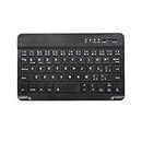 dsfen 7-inch Wireless BT 3.0 Keyboard Mini Ultra-Slim BT Keyboard for Tablet Smartphone Support iOS Windows Android Systems Black