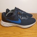 Nike Revolution 6 Running Shoes Mens UK 11 Navy Blue Road Training DC3728-400