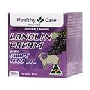 Healthy Care Lanolin Cream with Grape Seed, Purple, 100 g