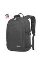 Business Travel Anti Theft Slim Durable Laptops Backpack BLACK WITH USB ChARGING