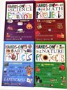 NEW Lot 4 Children's Science Math Nature Art Hands on PROJECTS World of Wonders