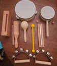 Stoie’S International Wooden Music Set, Percussion Kids Musical Instruments