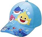 Nickelodeon Toddler Boys' Baseball Cap Baby Shark Curved Brim Snap-Back Hat, Baby Shark, 2-4T