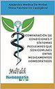 COMPARACIÓN DE CONDICIONES Y SÍNTOMAS PECULIARES QUE SON COMUNES ENTRE MEDICAMENTOS HOMEOPÁTICOS (Spanish Edition)