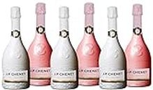 JP Chenet - Ice Edition Sparkling White Wine & Sparkling Rosé Wine, Medium Dry - Mixed Case of 6 - France (6 x 0.75 L)