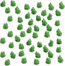 50 Pcs Mini Frogs Garden Decor | Green Frog Figurines | Miniature Home Décor | T