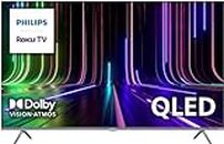 Philips Roku TV 55" 4K QLED Ultra HD Dolby Vision HDR 7800 Series Smart TV (55PUL7823/F6), Alexa Compatible, Dolby Atmos