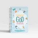 Growing with God Kid’s Journal | Kid Friendly Design | Spiral Bound, 196 Pages, 5"x8.5" | Devotional For Kids, Daily Prayer Journal