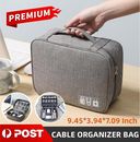New Electronic Accessories USB Travel Case Storage Charger Cable Organizer Bag